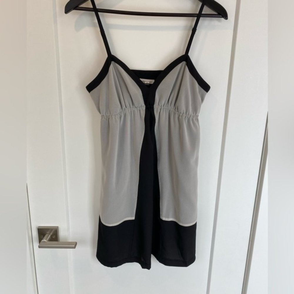 SILENCE + NOISE little black and grey dress in Medium.